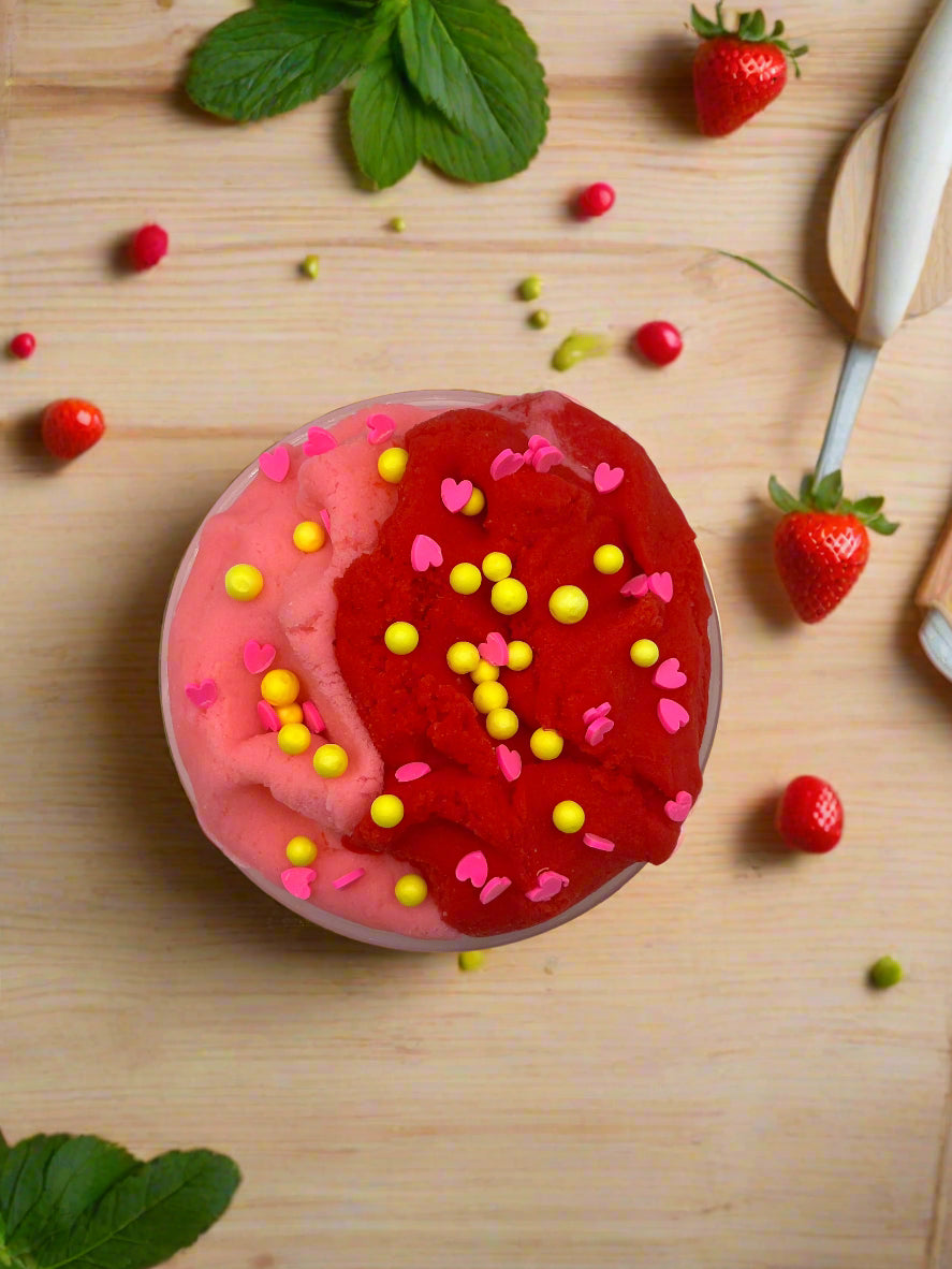 Strawberry Drizzle Pop Slime