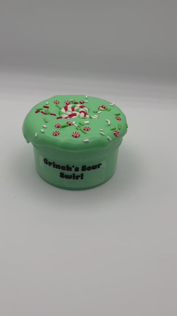 Grinch’s Sour Swirl Slime