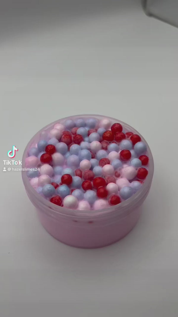 Christmas Bubblegum Slime